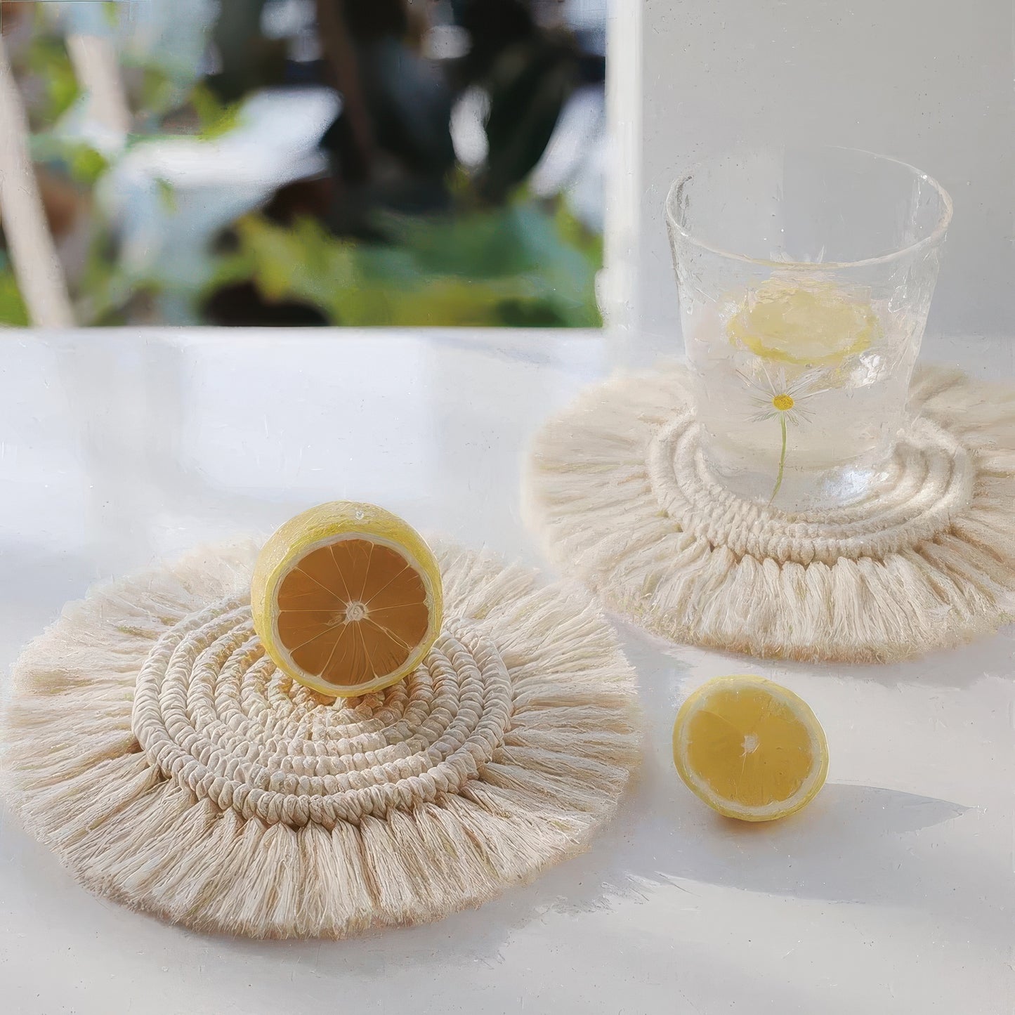 Aksel | Dessous de Verre en Macramé