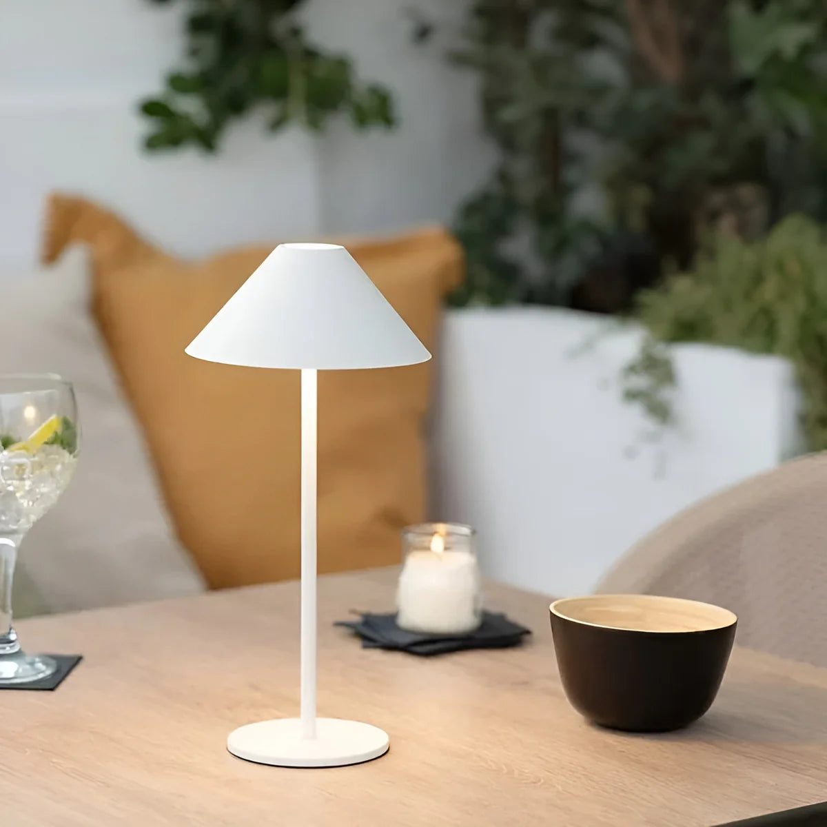 Isen | Lampe de Table Sans Fil en Métal