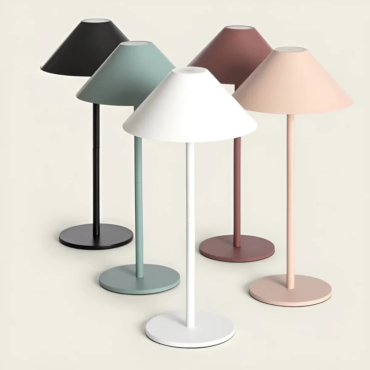 Isen | Lampe de Table Sans Fil en Métal