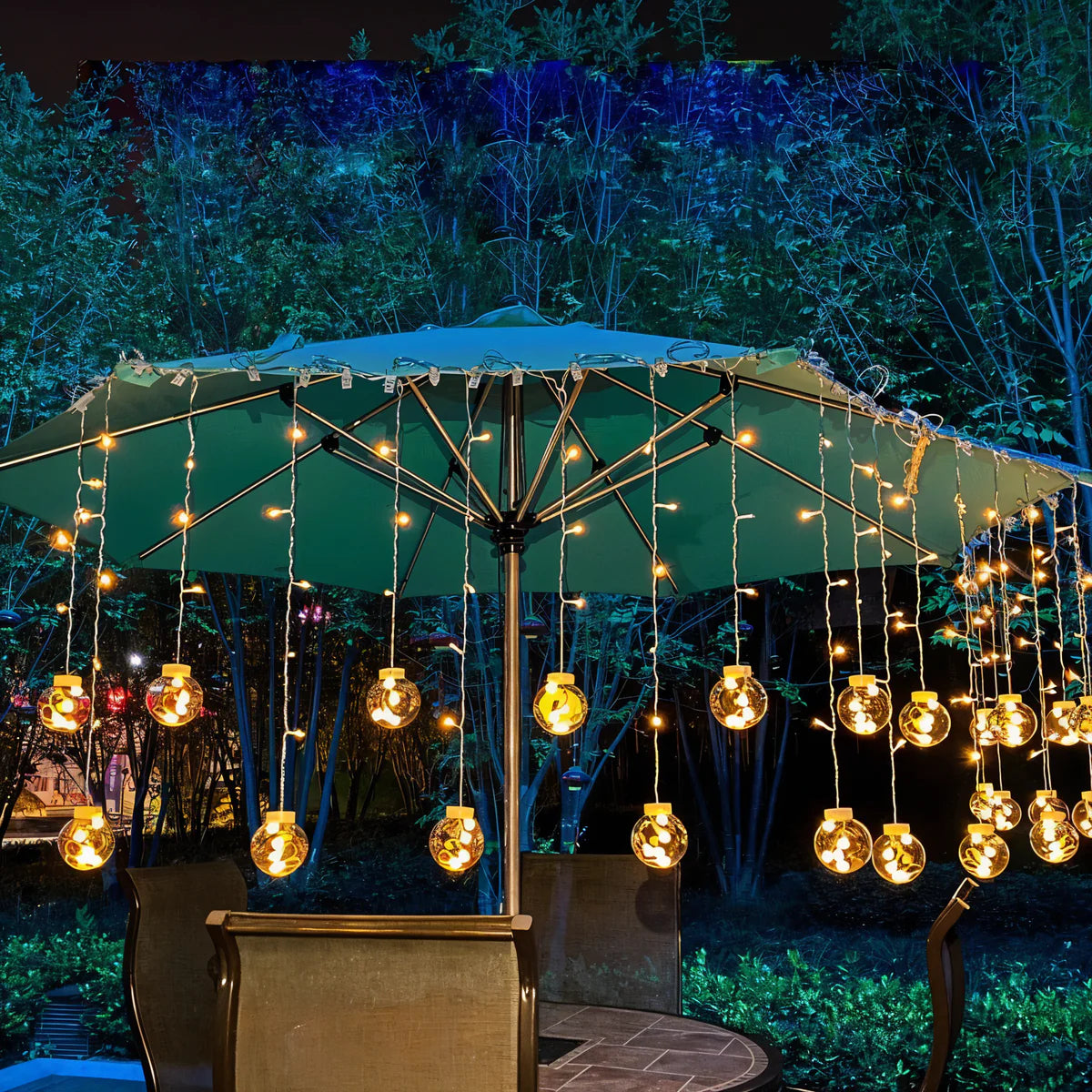 Iskra | Guirlande Solaire Boules Lumineuses