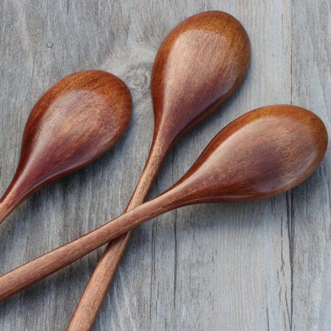 Kaori | Cuillères Japonaises en Bois – Lot de 6