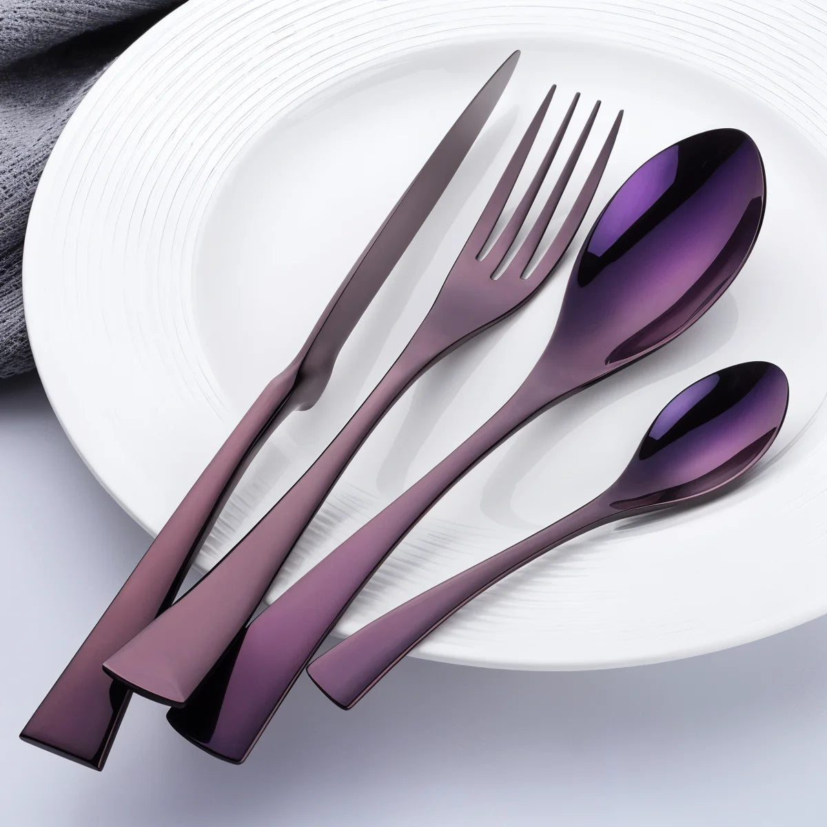 Neli | Set de Couverts en Acier Inoxydable