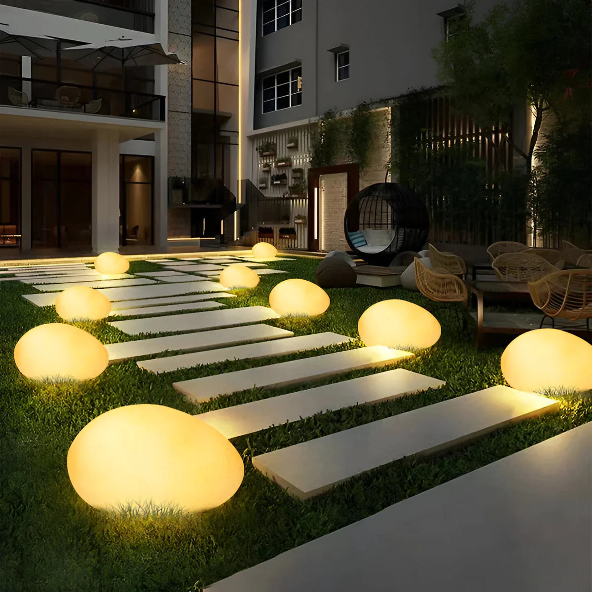 Solren | Lampe Galet LED Solaire