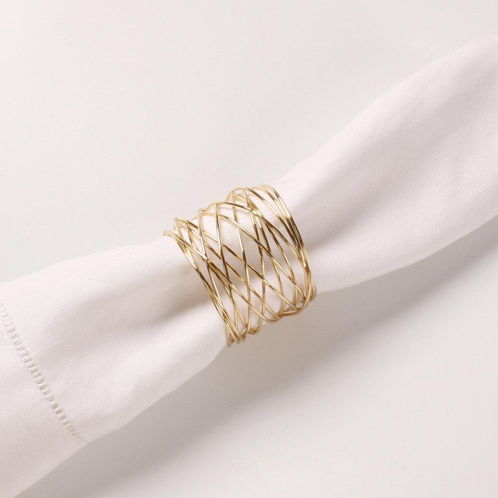 Viren | Rond de serviette en acier inoxydable