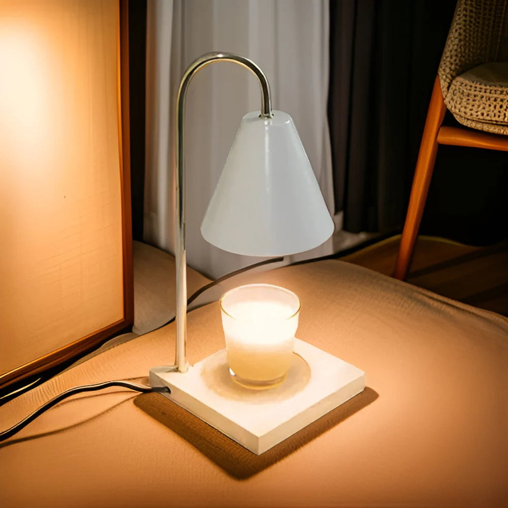Lina | Lampe Chauffe-Bougie de Table
