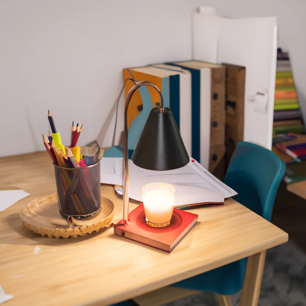 Lina | Lampe Chauffe-Bougie de Table