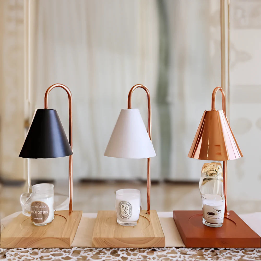Lina | Lampe Chauffe-Bougie de Table