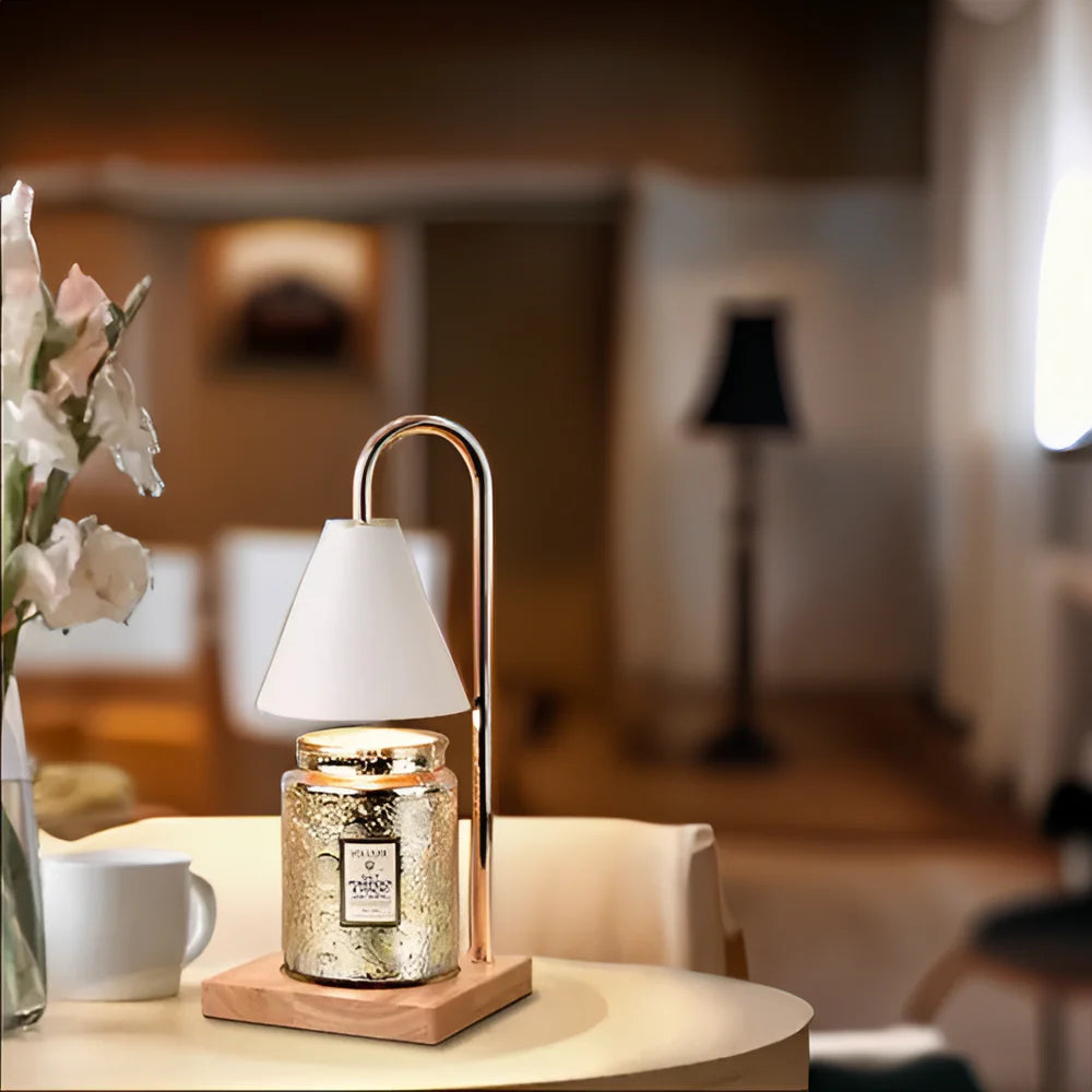 Lina | Lampe Chauffe-Bougie de Table