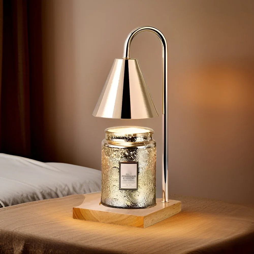 Lina | Lampe Chauffe-Bougie de Table