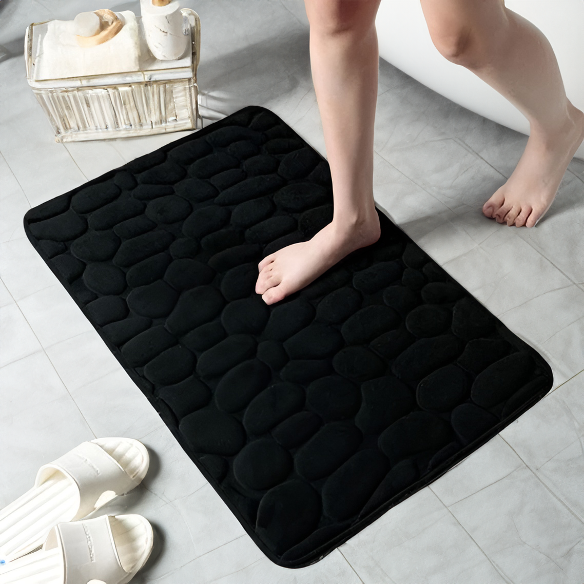 Vinna | Tapis de Bain Antidérapant en Mousse à Mémoire