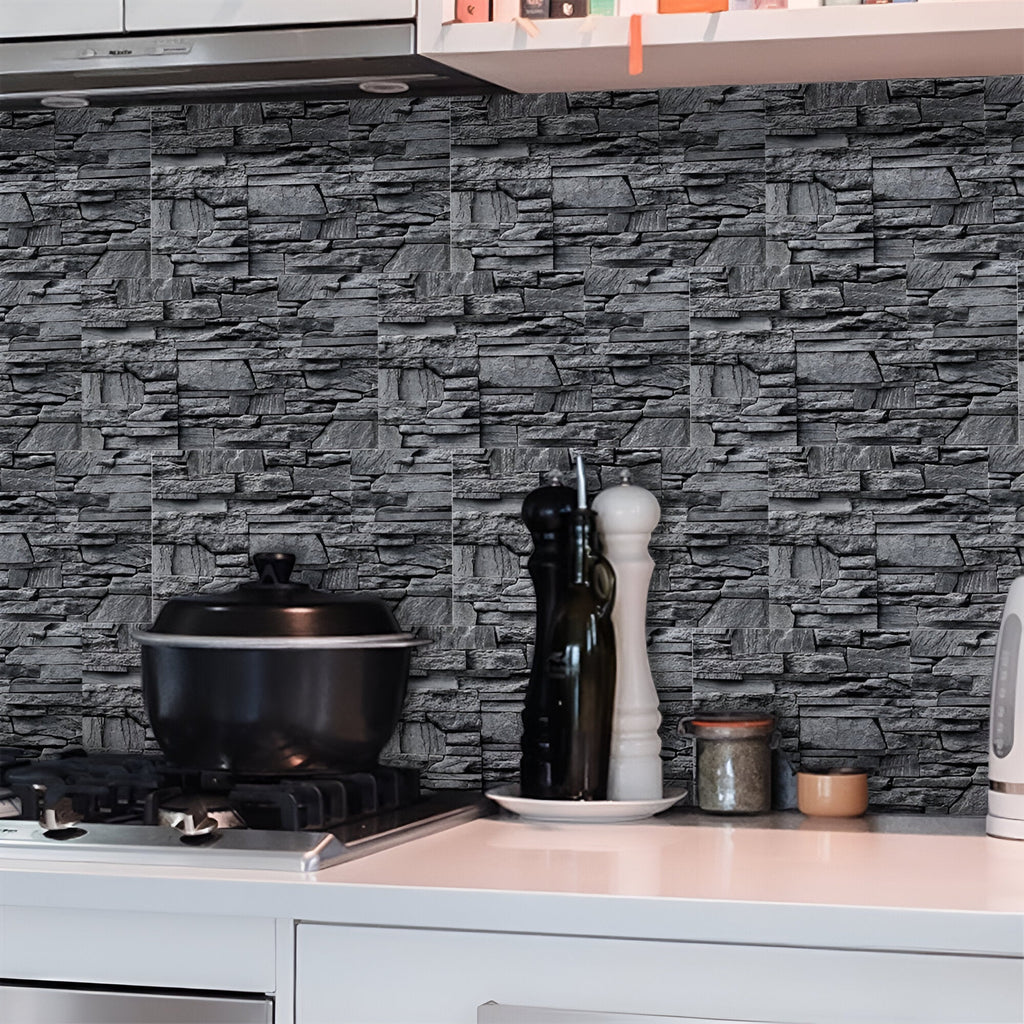 Kasper | Panneau Mural Autocollant Effet Marbre