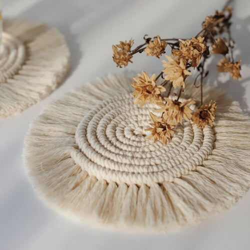 Aksel | Dessous de Verre en Macramé