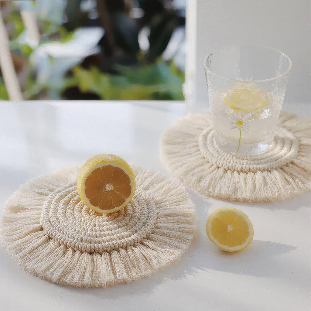 Aksel | Dessous de Verre en Macramé