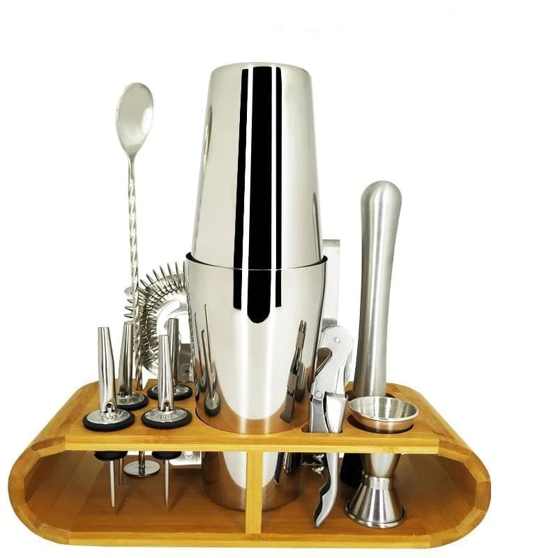 Alvar | Coffret Cocktail en Acier Inoxydable