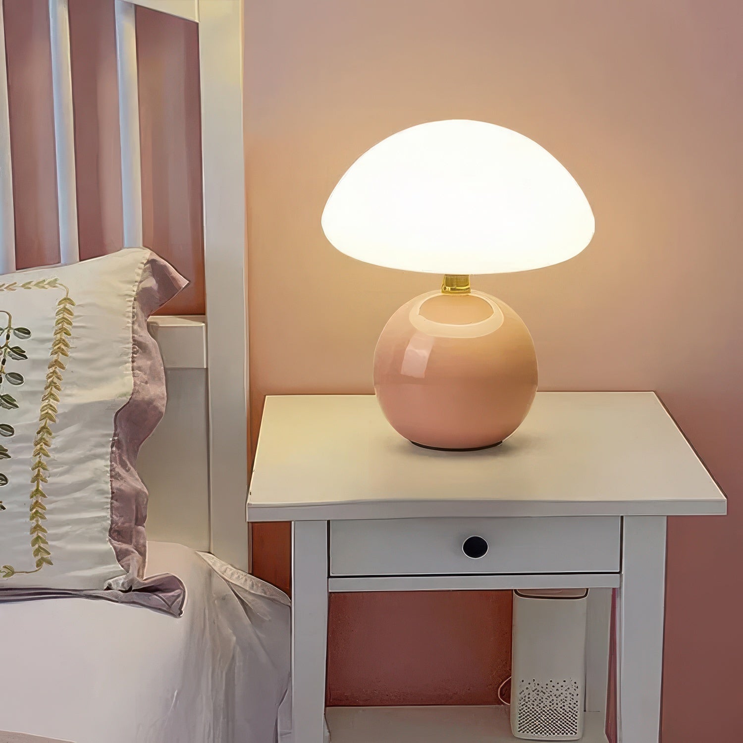 Aylen | Lampe Champignon en Céramique