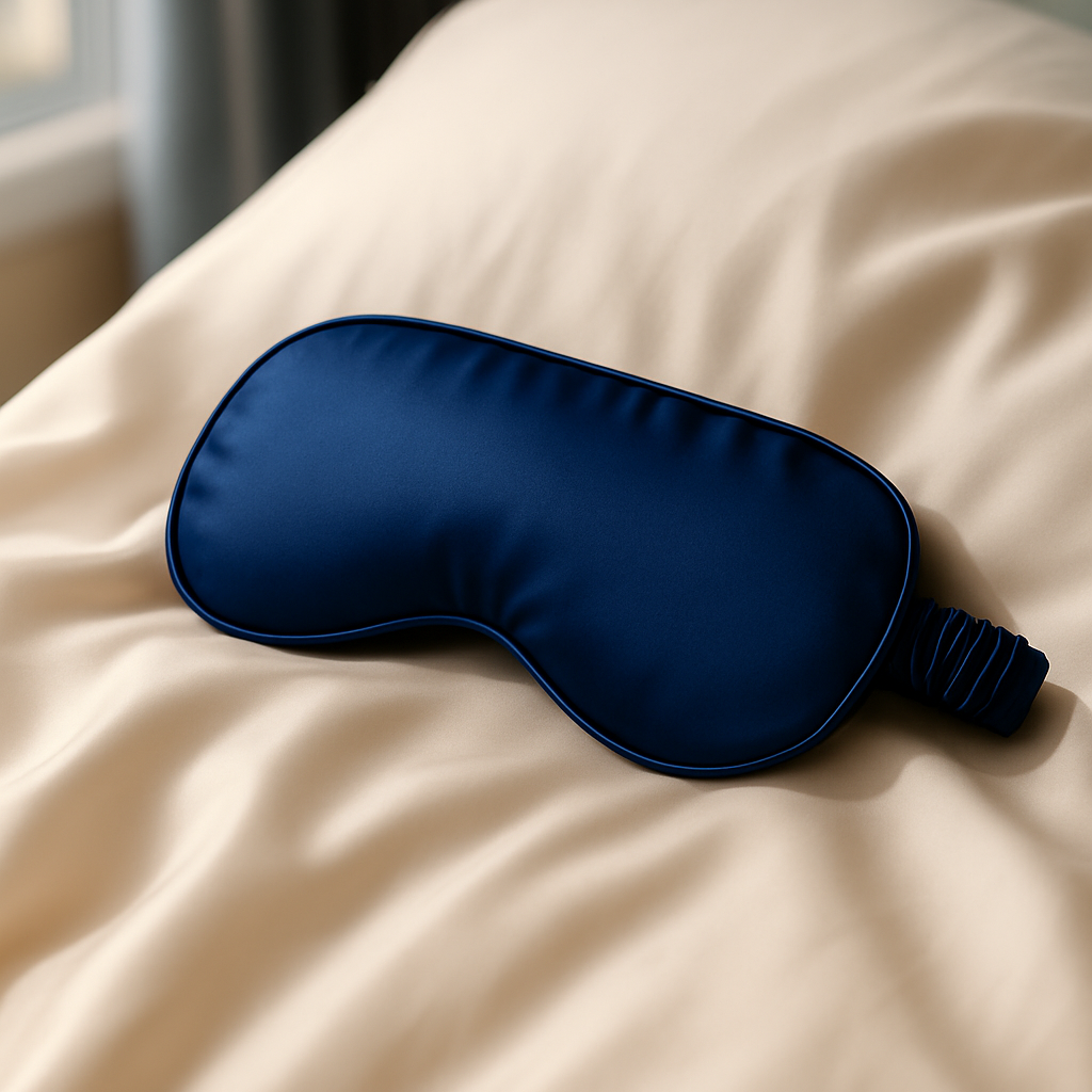 Masque de sommeil en soie de mûrier 22 momme