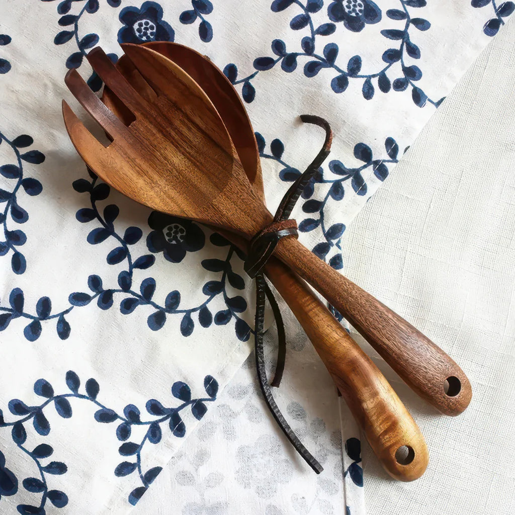 Eira | Couverts à Salade en Bois d’Acacia