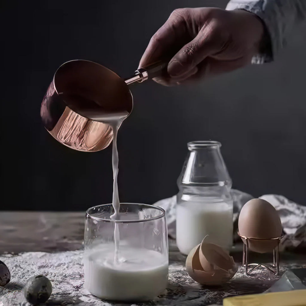 Elodie | Set de Mesures Cuivré & Noyer