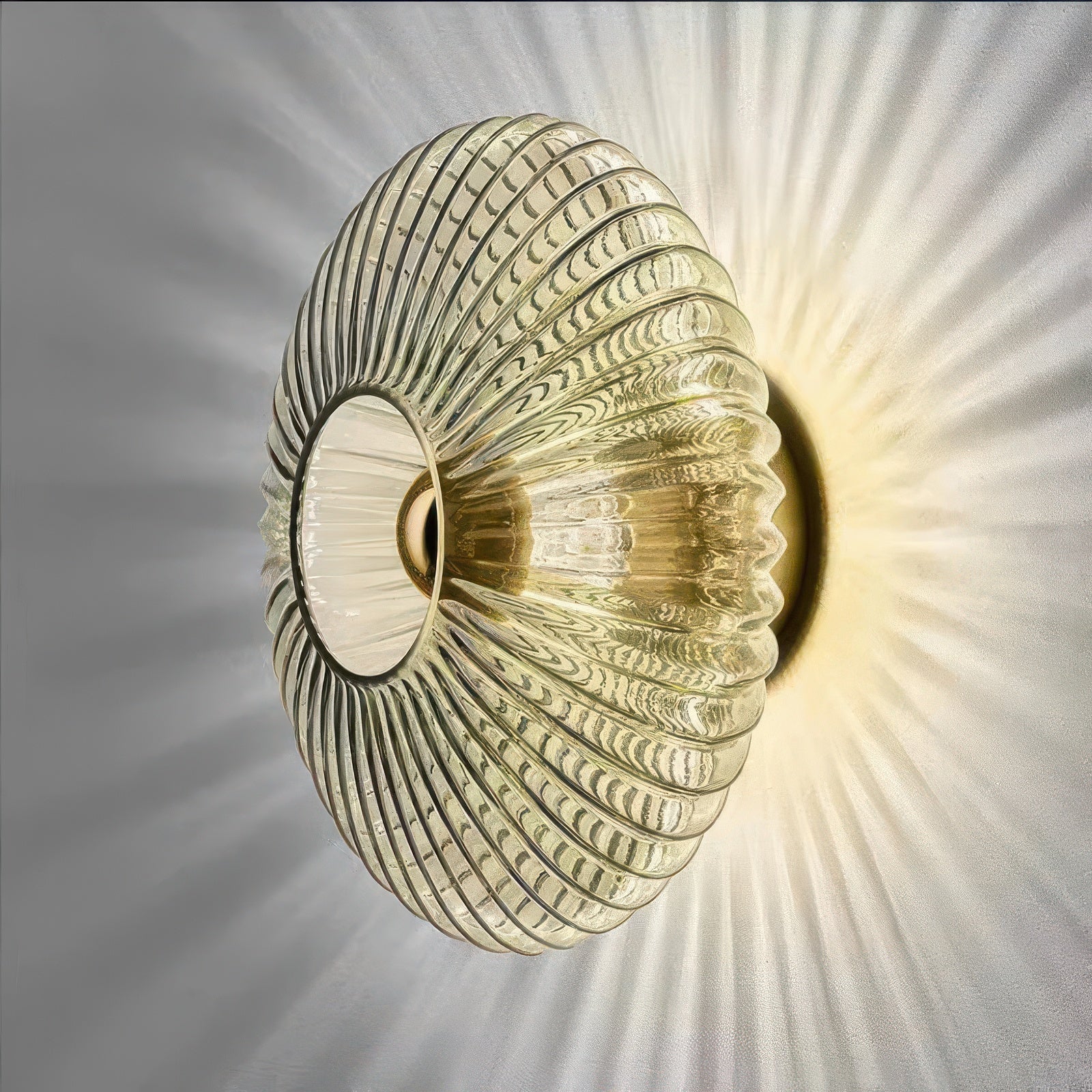 Esrin | Applique Murale en Verre Sculpté