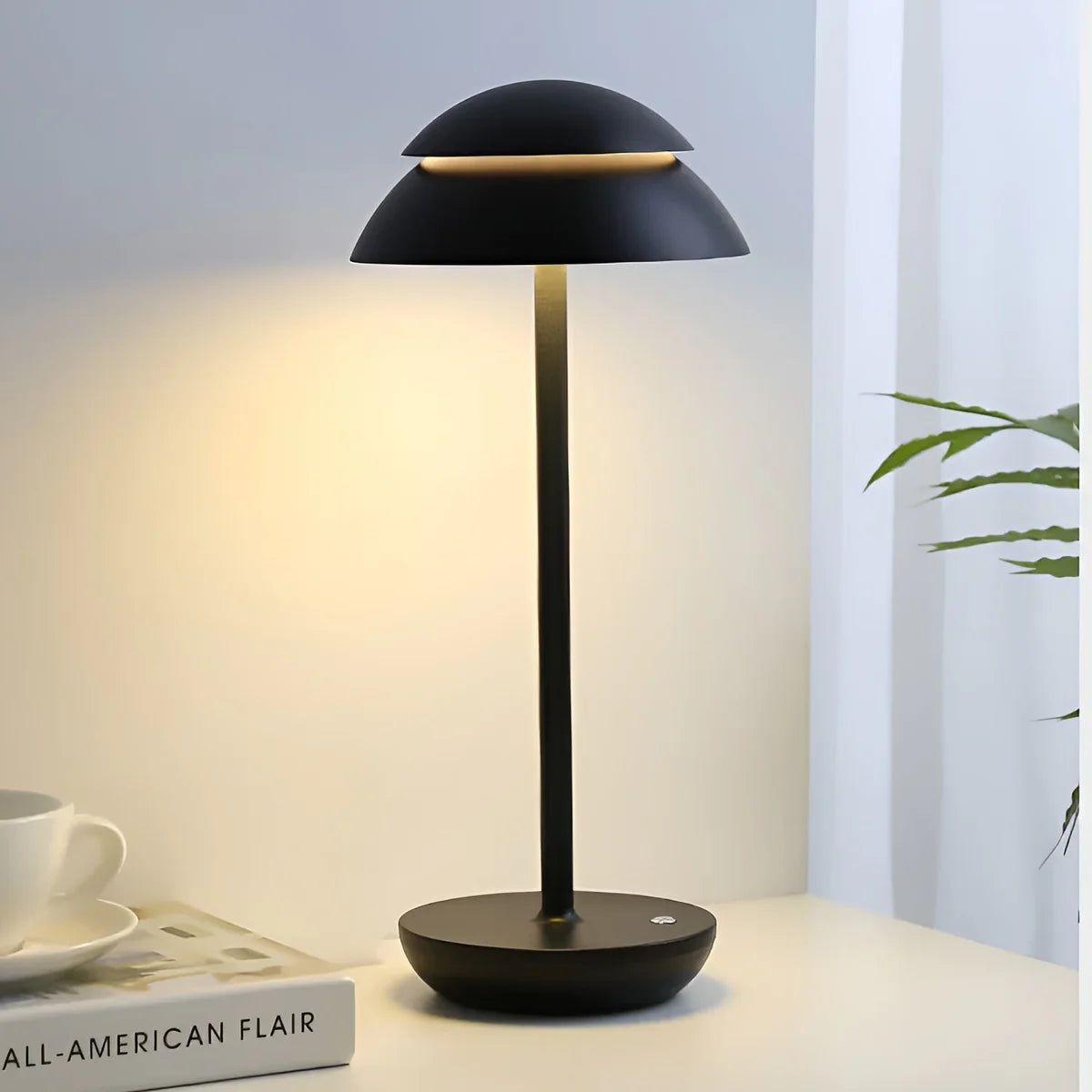 Eyvind | Lampe de Table Dôme Rechargeable