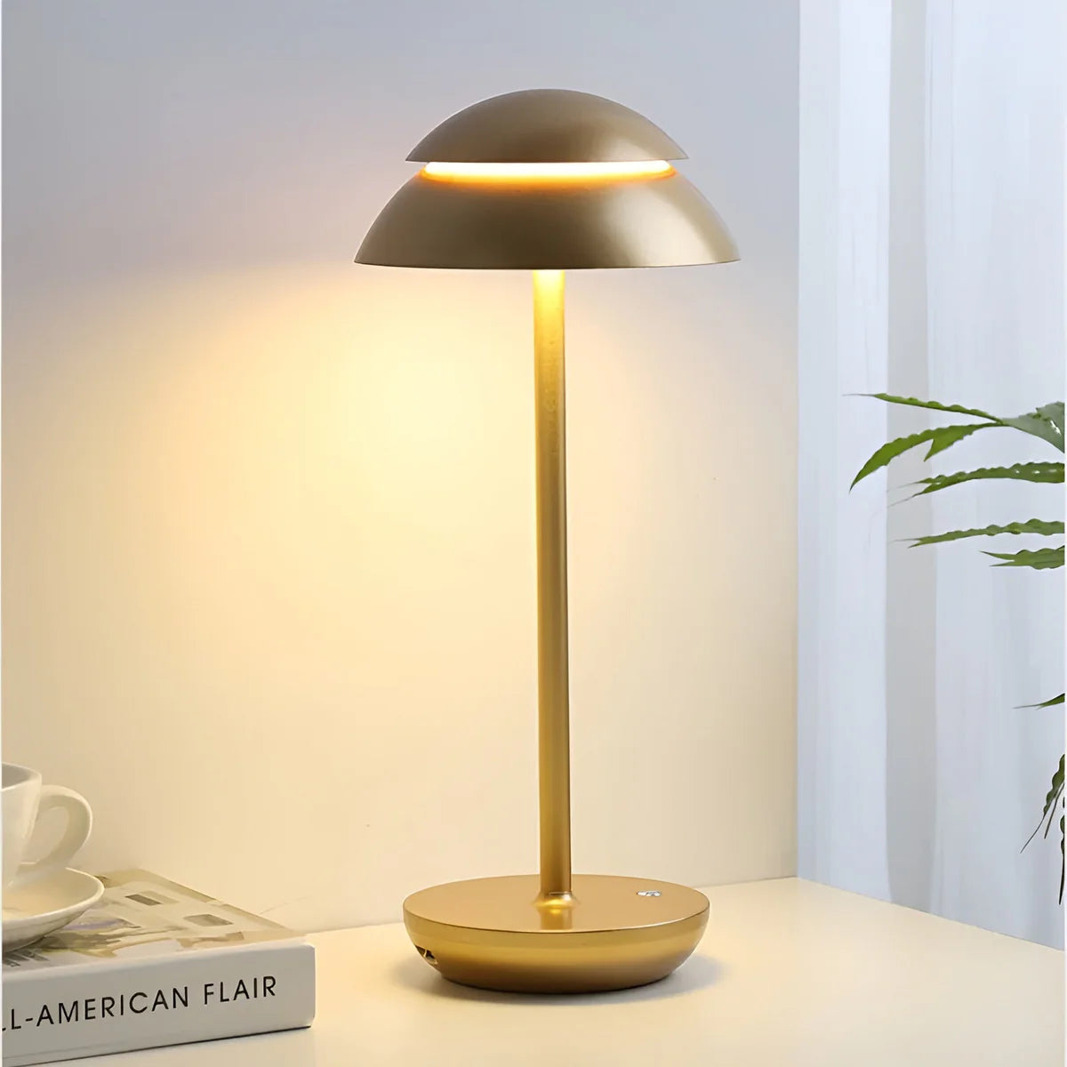 Eyvind | Lampe de Table Dôme Rechargeable