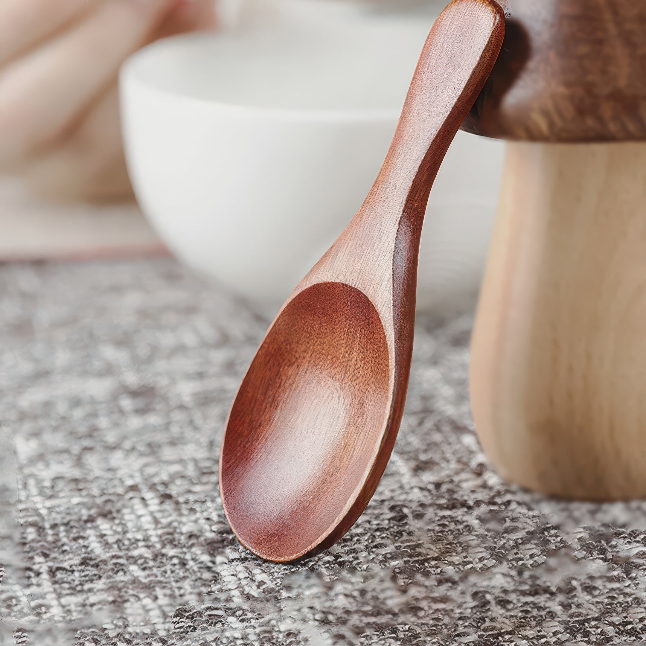 Freja | Ensemble de Cuillères à Épices Sculptées à la Main