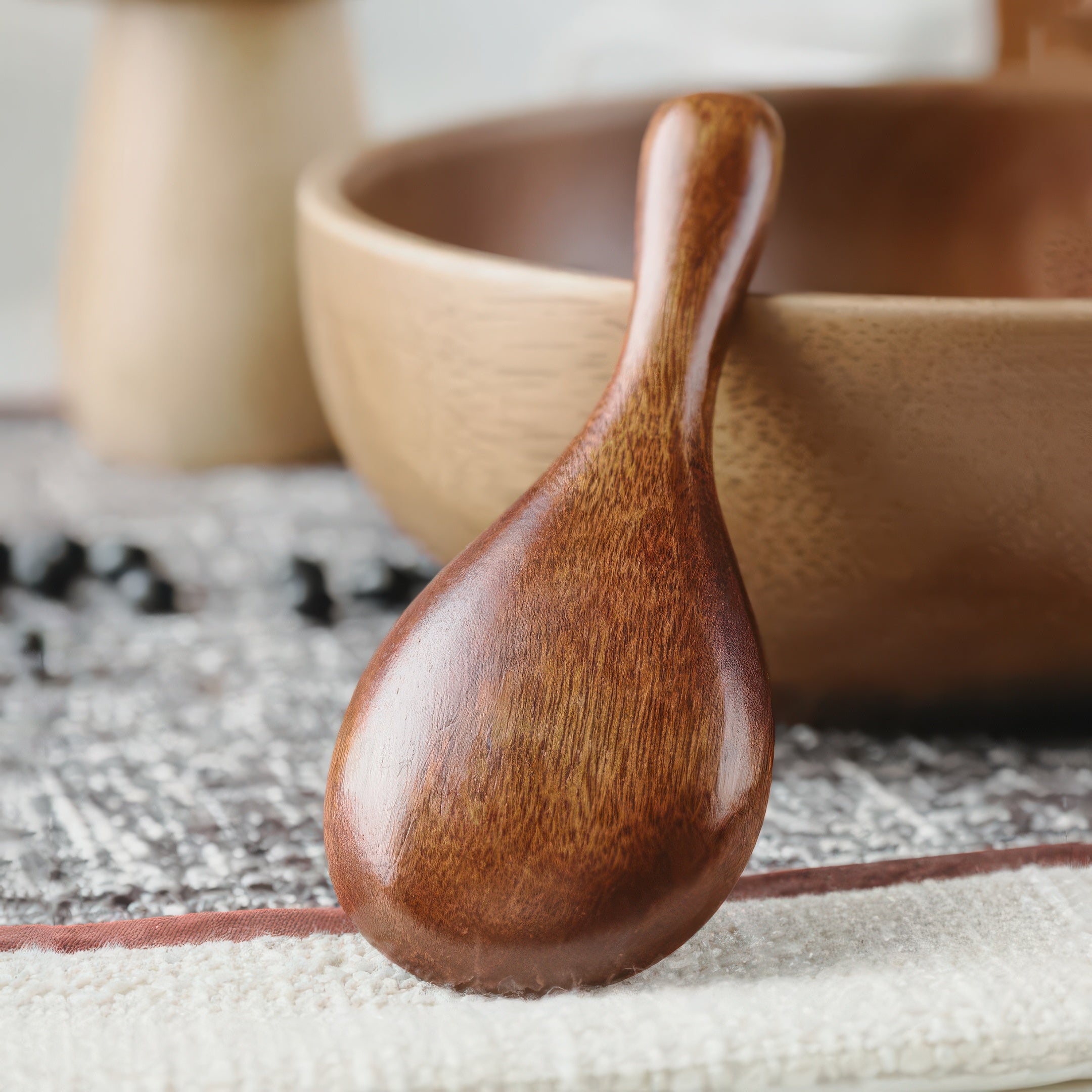 Freja | Ensemble de Cuillères à Épices Sculptées à la Main