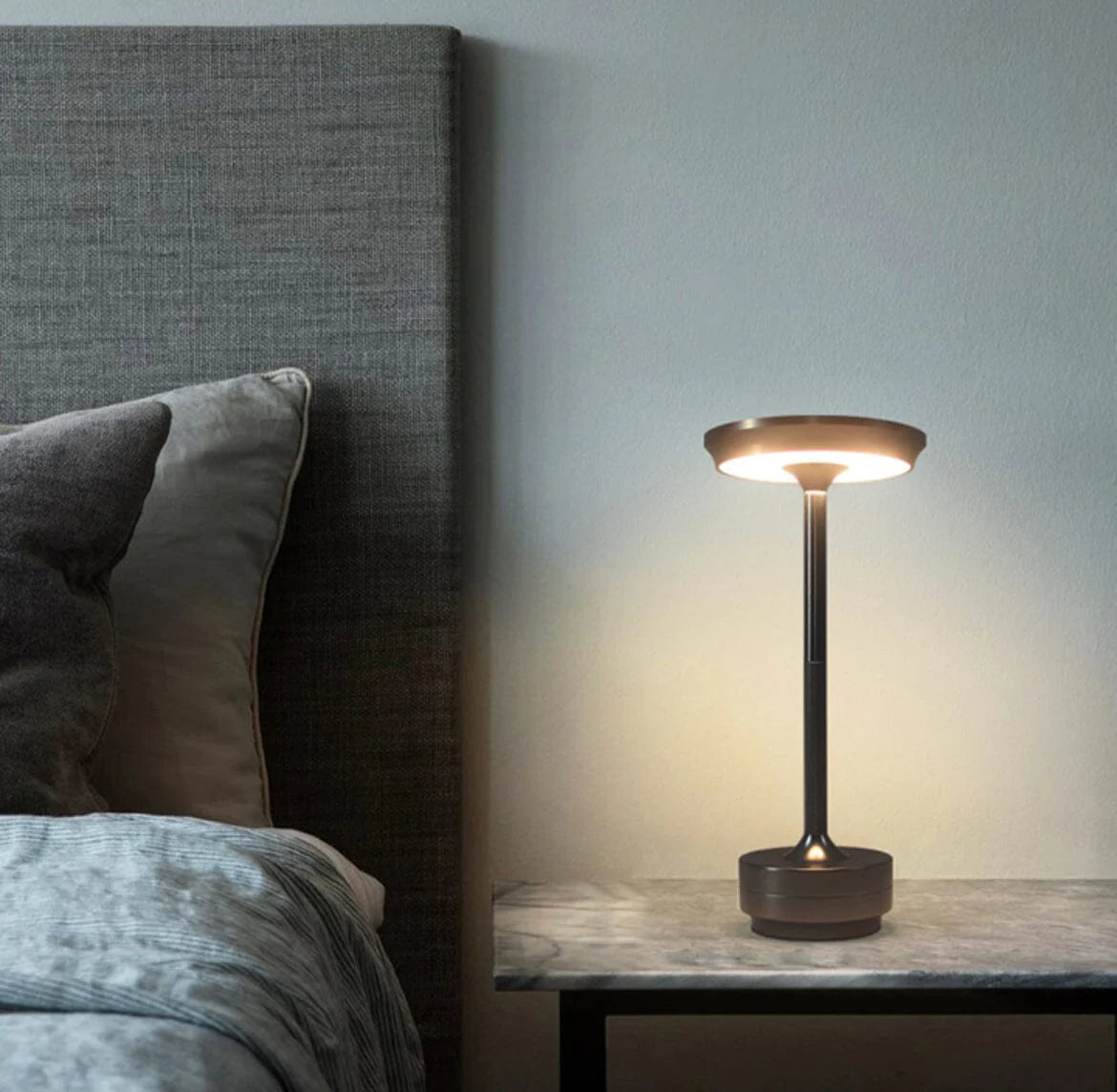 Stellan | Lampe de Table LED Rechargeable à Contrôle Tactile