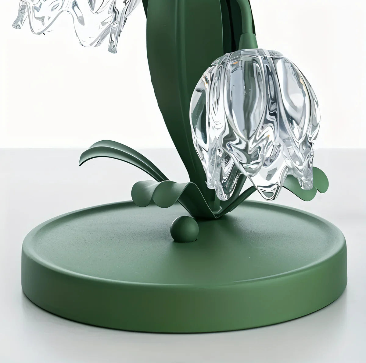 Iselin | Lampe de Table Tulipe en Verre