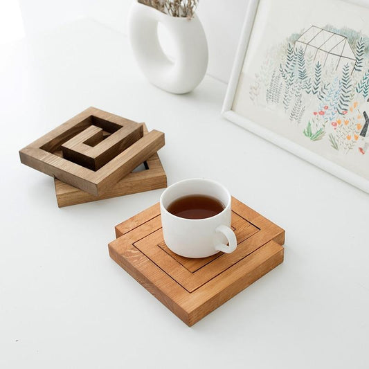 Jorvik | Lot de 2 Dessous de Plat en Bois de Pin