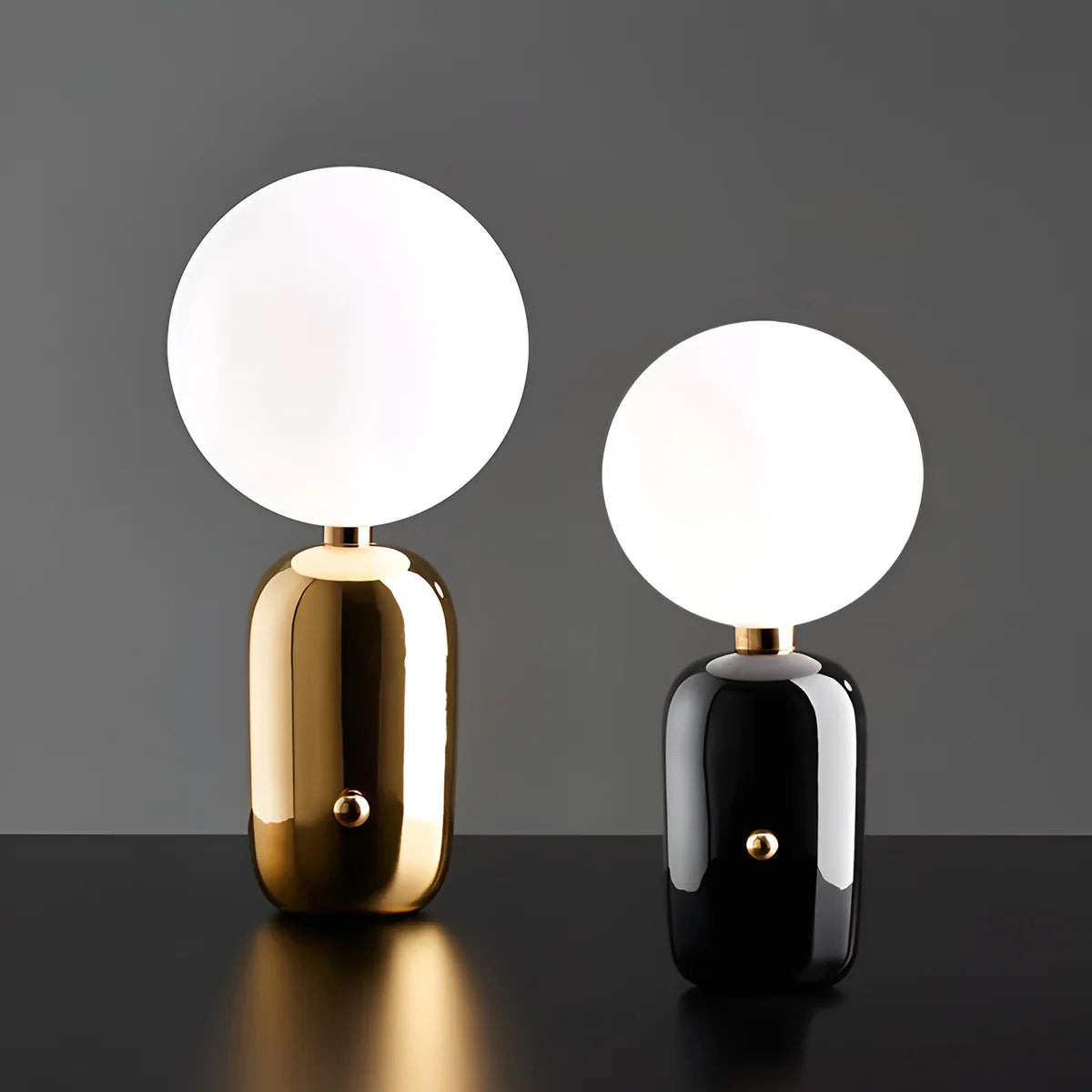 Kaia | Lampe de Table Globe Sculpturale