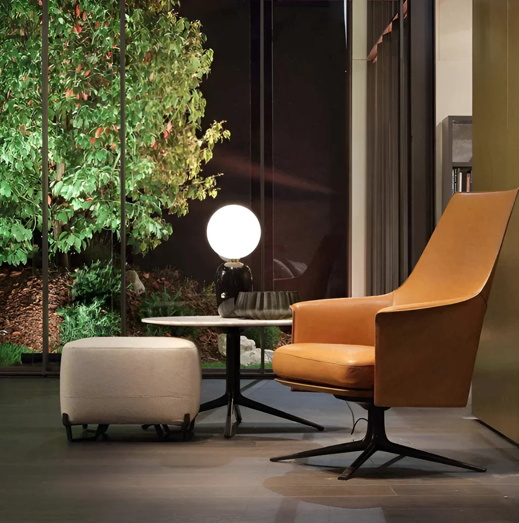 Kaia | Lampe de Table Globe Sculpturale