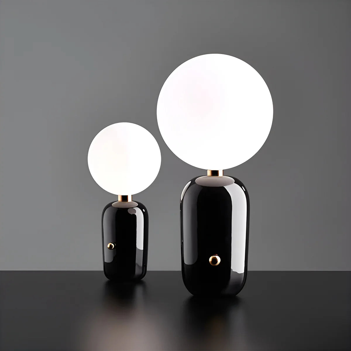 Kaia | Lampe de Table Globe Sculpturale