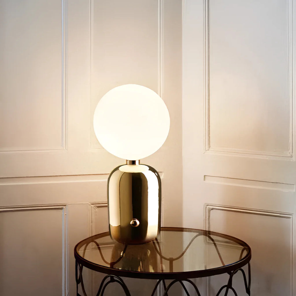 Kaia | Lampe de Table Globe Sculpturale