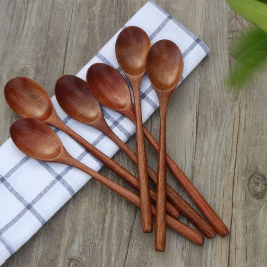 Kaori | Cuillères Japonaises en Bois – Lot de 6