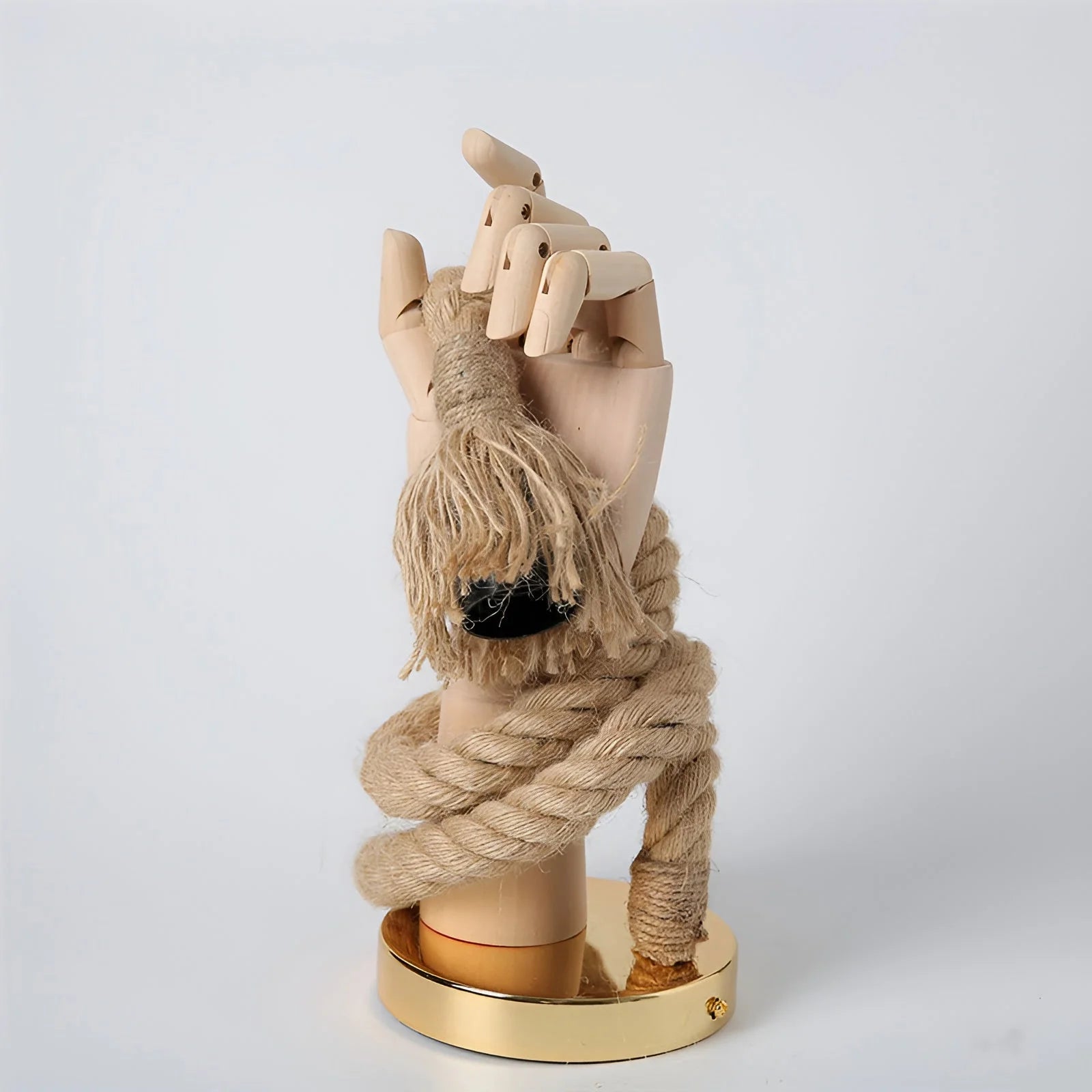 Lars | Applique Murale Main & Corde de Chanvre