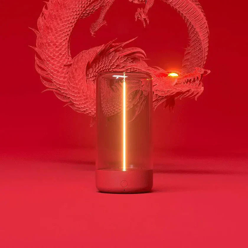 Liora | Lampe de Table en Verre Rechargeable