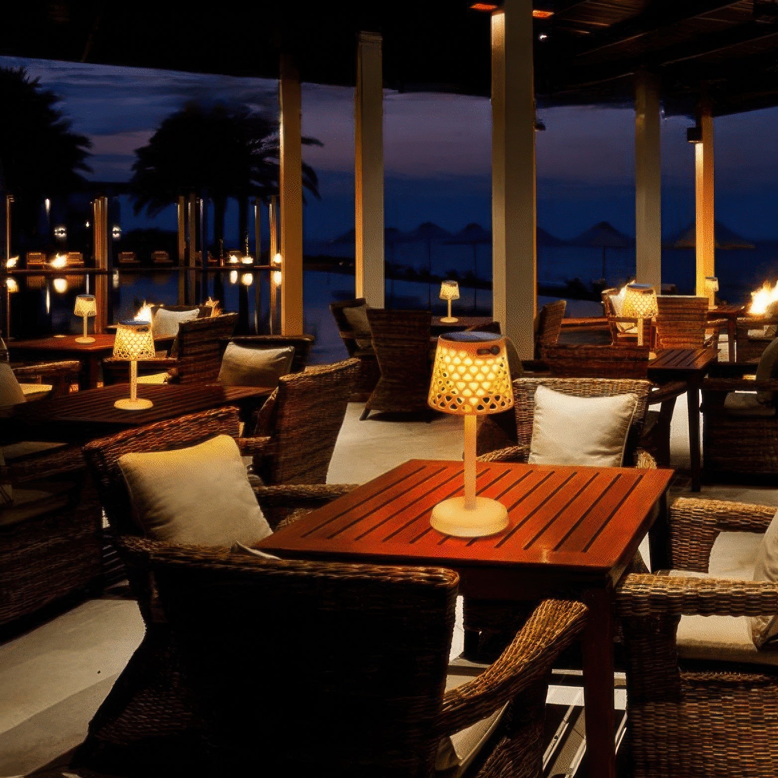 Lioraen | Lampe de Table Solaire Flexible