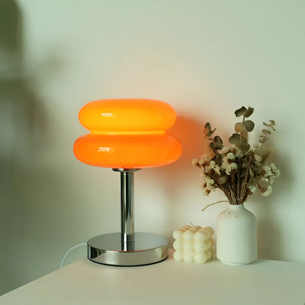 Liva | Lampe de Table Macaron en Verre
