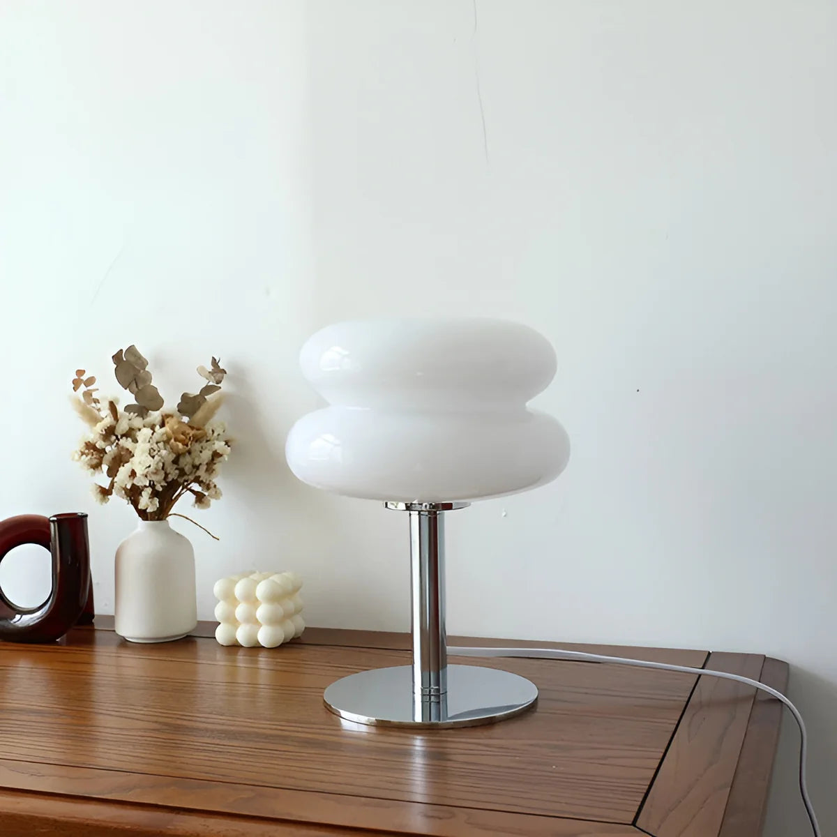Liva | Lampe de Table Macaron en Verre