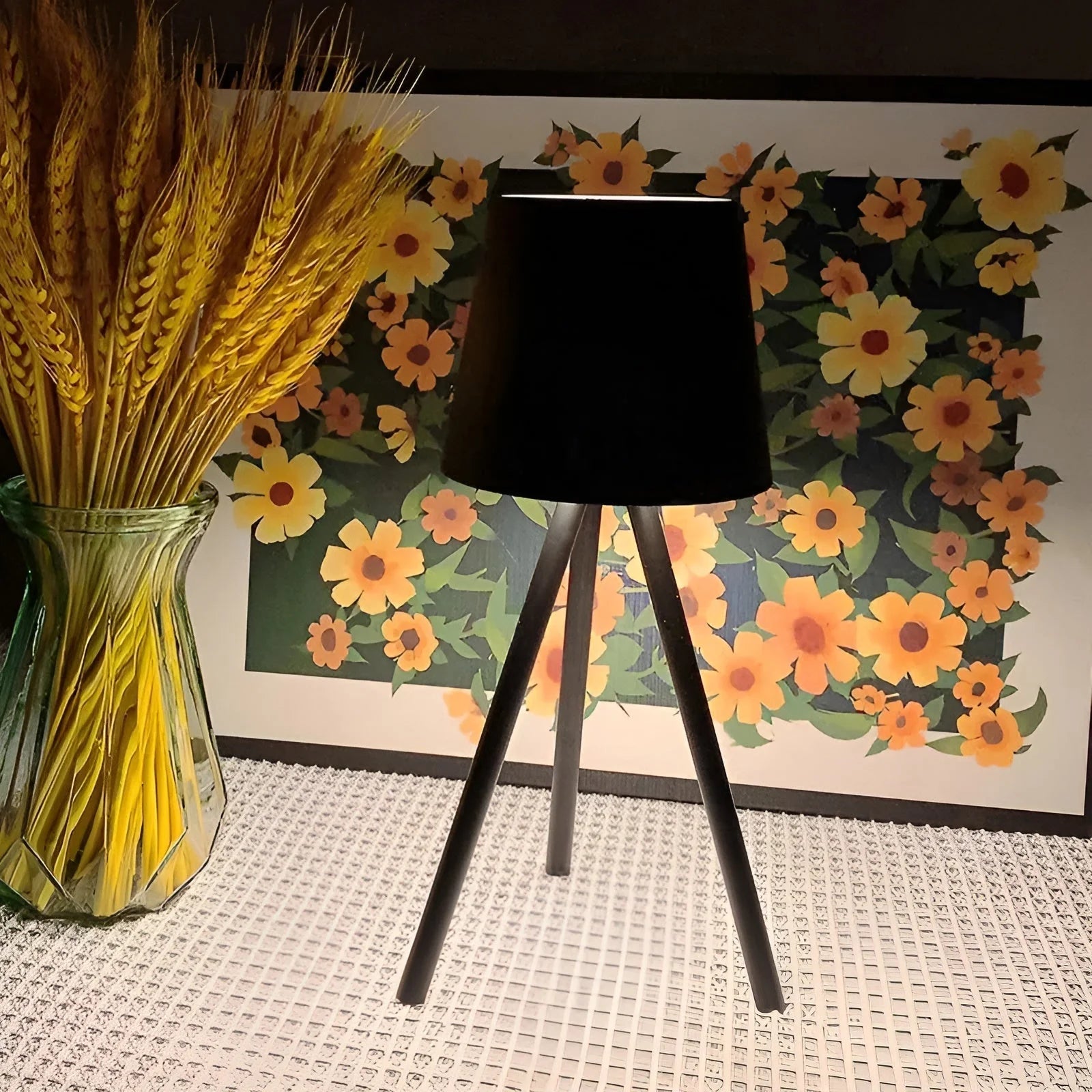 Lucia | Lampe de Table Trépied Sans Fil