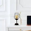 Maelle | Lampe à Vin en Fer Forgé