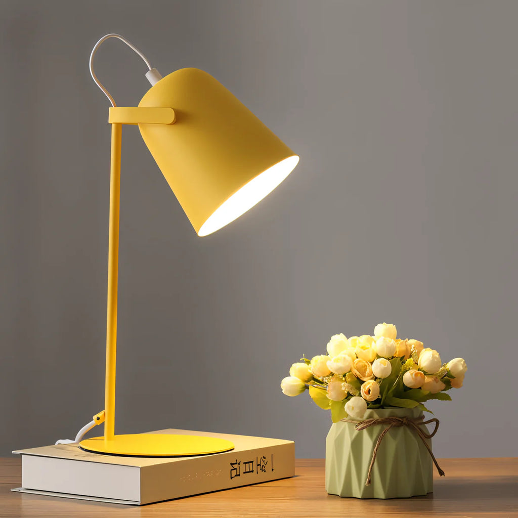 Maja | Lampe de Bureau en Fer Laqué