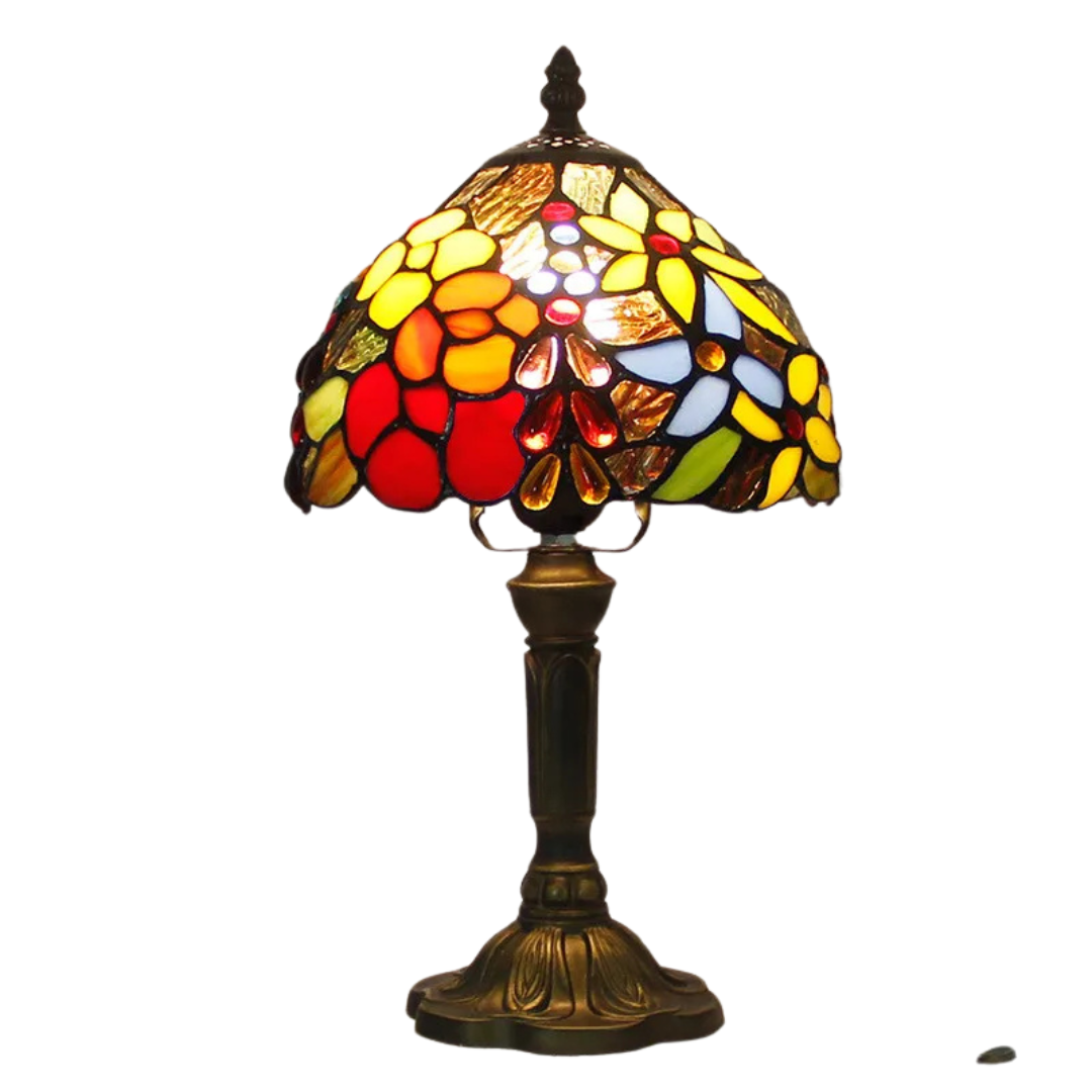 Mariel | Lampe de Table en Verre Coloré