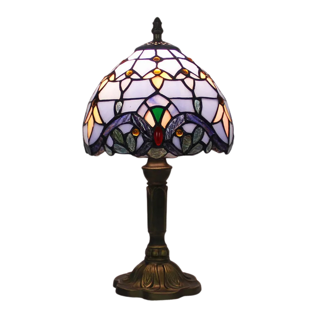 Mariel | Lampe de Table en Verre Coloré