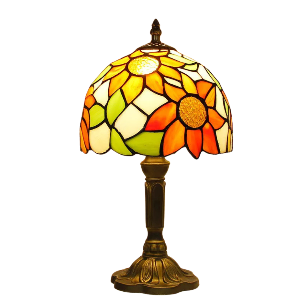 Mariel | Lampe de Table en Verre Coloré