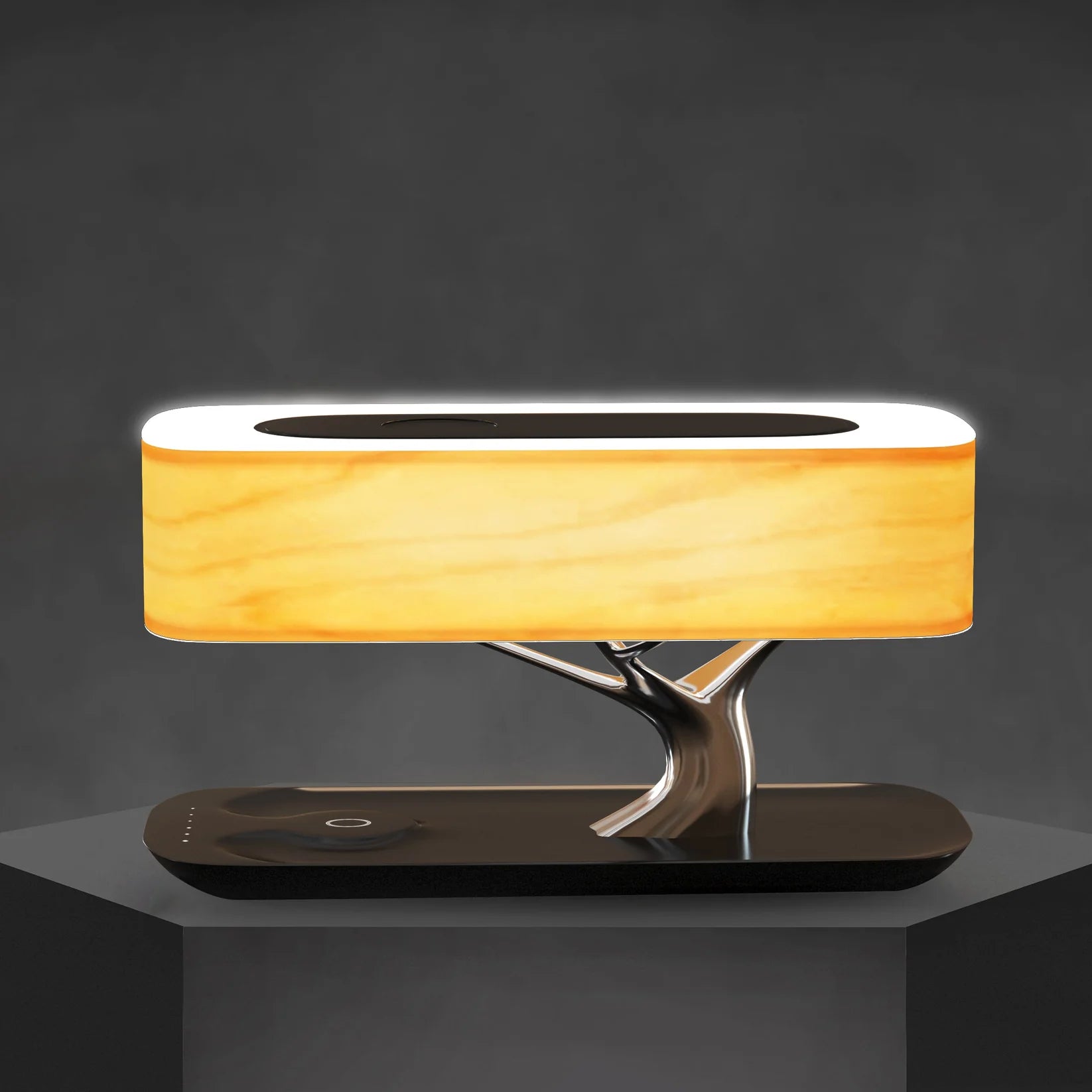 Mistral | Lampe de Table LED en Bois de Cerisier