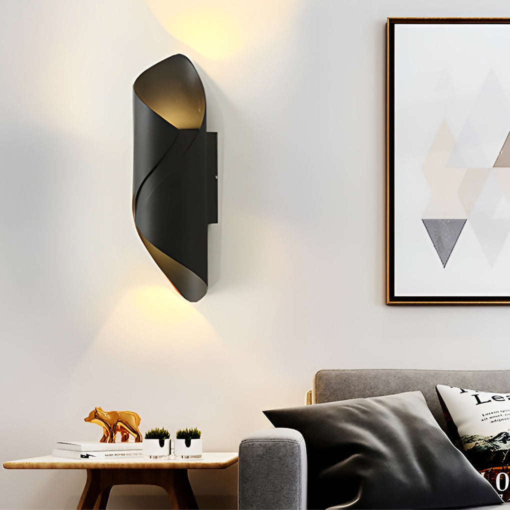 Variant image for Sorenza | Applique Murale Extérieure en Plastique Noir-5