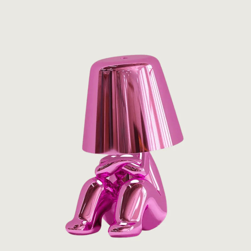 Nerik | Lampe de Table LED Sculpturale en Résine