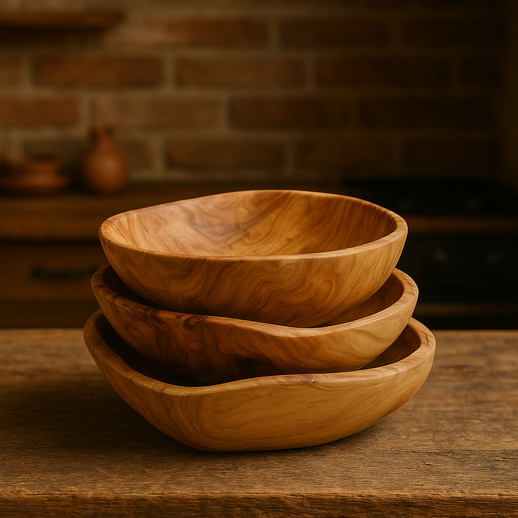 Neris | Bol de Service Sculpté à la Main